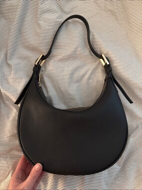 *Celine Vibes* COS Crescent Leather Shoulder Bag